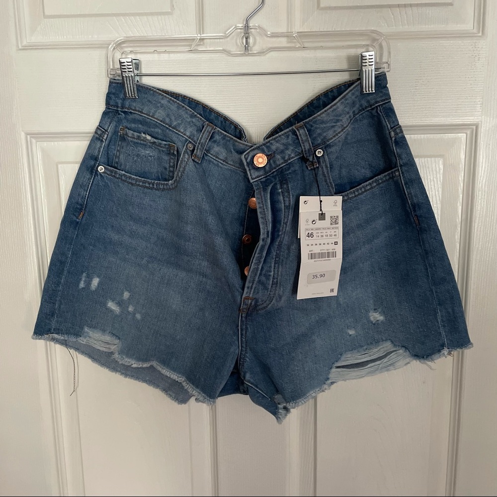 NWT ZARA Denim Shorts